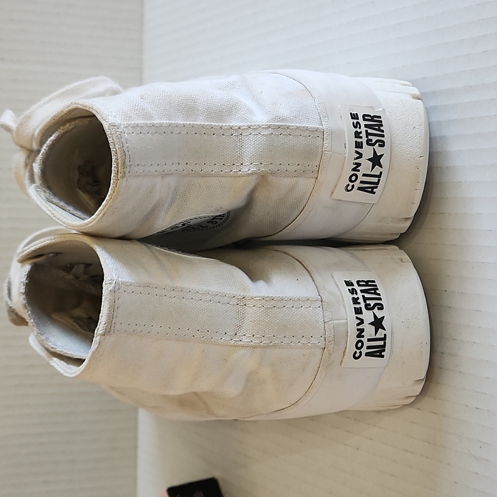 Converse All Stars platform hightops womens size 8 - Picture 5 of 10